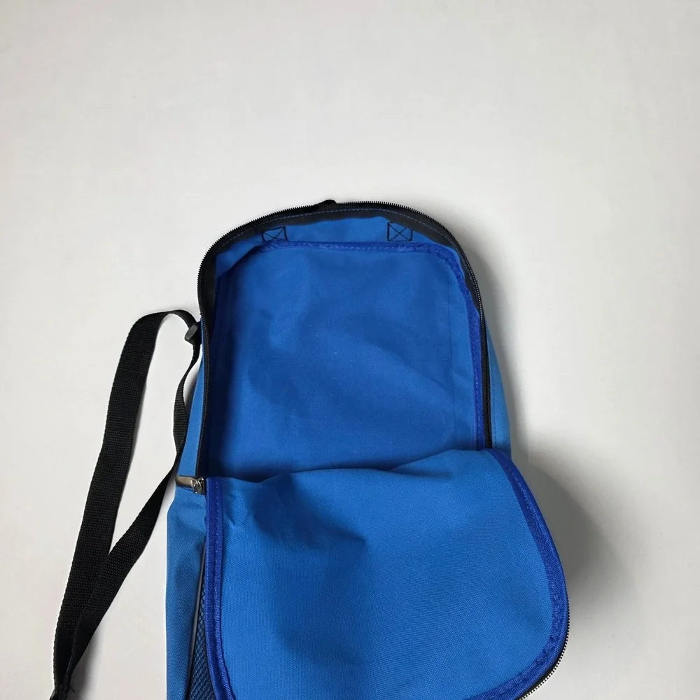 Panelsound Carrying Case ONLYMedium Blue Canvas Mesh Pocket Adjustable Strap